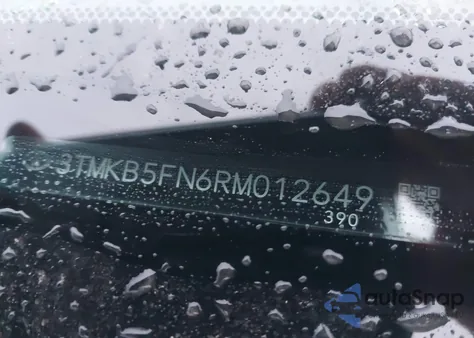 2024 Toyota Tacoma Sr5 z USA, uszkodzony, nr VIN 3TMKB5FN6RM012649